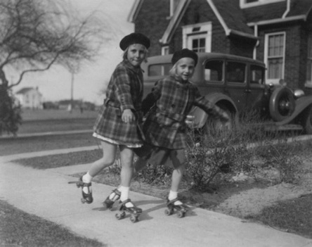 Roller Skating on Ingram in the 1940's