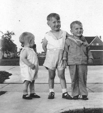 Lee, Junior, and Jimmy - June 1, 1930