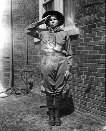 Jim Flanigan - Boy Scout - April 1940
